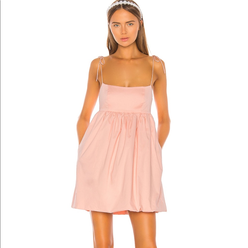 LPA Daria Dress in baby pink